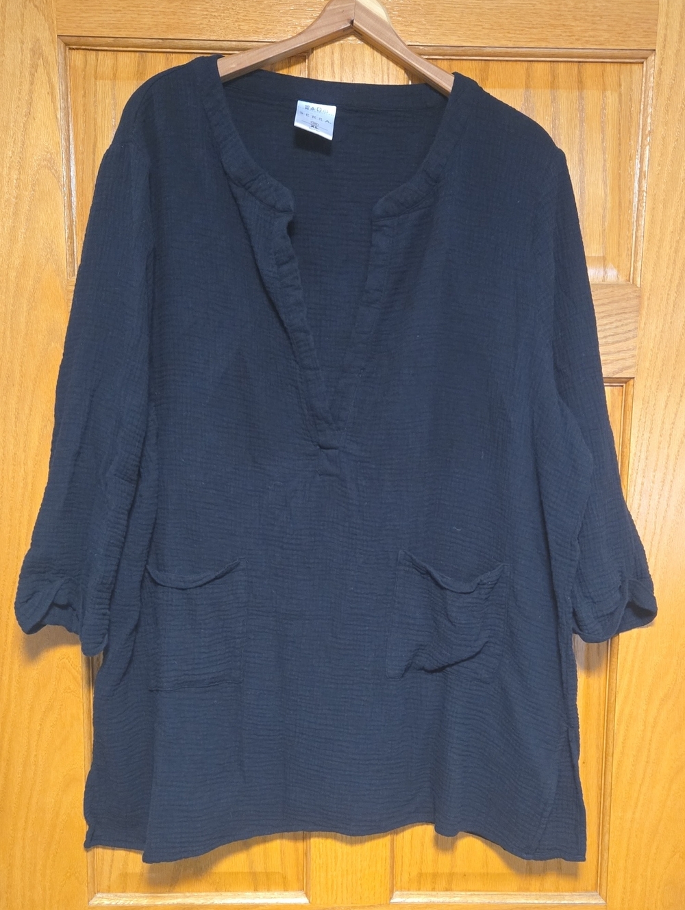 SERRA Lightweight Black Swimsuit Coverup Women's